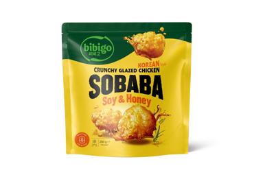 Korėjietiško stiliaus SOBABA vištienos gabaliukai, 250 g