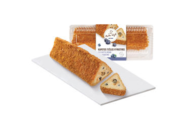 Kapotos tešlos vyniotinis su plikytu kremu ir šilauogėmis, 1 kg