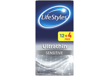 Prezervatyvai  LIFESTYLES ULTRA THIN,16 vnt.