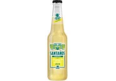 Alaus kokteilis SANTANOS PINEAPPLE 4%, 330 ml