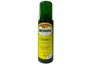 Ypač grynas alyvuogių aliejus MONINI (purškiamasis), 200 ml - 1