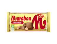 Pieninis šokoladas MARABOU su smulkintais lazdynų riešutais, 220 g