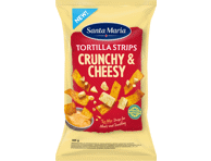 Traškūs kukurūzų traškučiai SANTA MARIA, sūrio skonio, 185 g