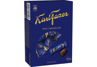 Pieninio šokolado saldainiai KARL FAZER, 150 g