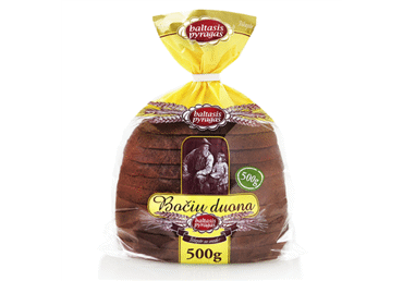 Juoda raikyta BOČIŲ duona, 500 g