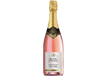 Putojantis rausvasis sausas vynas BLANC FOUSSY ROSE, 750 ml