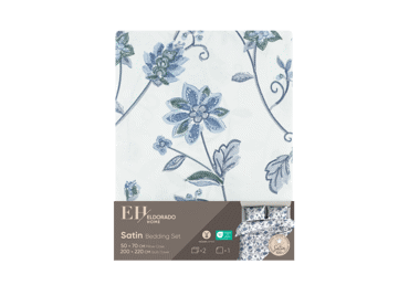 Satininės patalynės komplektas ELDORADO HOME, 200 × 220 / 2 × 50 × 70 cm - 2
