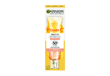Dieninis veido fluidas GARNIER VITAMIN C GLOW SPF50+, 40 ml
