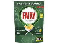 Indaplovių kapsulės FAIRY ALLIN1 LEMON, 56 vnt.