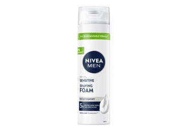 Skutimosi putos NIVEA MEN SENSITIVE jautriai odai, 200 ml