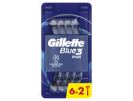 Vienkartiniai skustuvai GILLETTE BLUE 3 Plus Sport, 6+2vnt