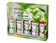 Sirupų rinkinys MONIN kokteiliams, 50 ml x5