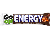 Baltyminis batonėlis GO ON su žemės riešutais ir karamele, 45 g