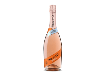 Nealkoholinis putojantis rausvasis sausas vynas MIONETTO, 750 ml