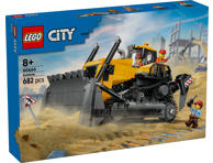 Kontruktorius GELTONAS BULDOZERIS SU KRAUTUVU LEGO 60466, 1 vnt