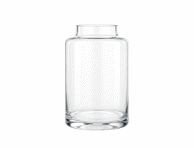 Stiklinė vaza ILAJA Bottle, 10x15x22 cm