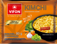 Greitai paruošiami makaronai VIFON KIMCHI, 80 g