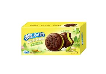 Pyragėliai OREO, pistacijų skonio, 132 g