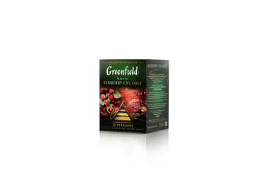 Juodoji arbata GREENFIELD REDBERRY CRUMBLE, 36 g Juodoji arbata GREENFIELD REDBERRY CRUMBLE, 36 g