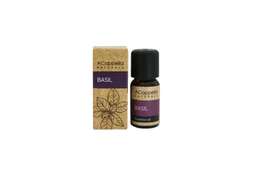 Bazilikų eterinis aliejus ACAPPELLA NATURALS, 10 ml, 1 vnt.