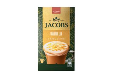 Tirpiosios kavos gėrimas JACOBS CAPPUCCINO VANILLA, 96 g - 1