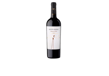 Raudonasis sausas vynas NOTTE ROSSA PRIMITIVO, 750 ml