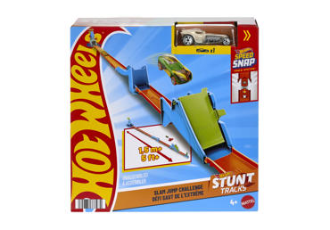 Trasa su kilpa ir šuoliu HOT WHEELS STUNT TRACKS  - 2