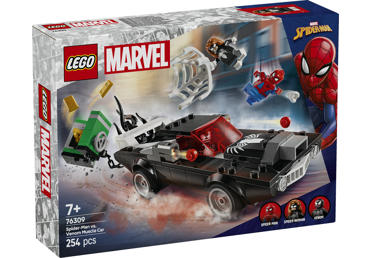 LEGO® Marvel Žmogus voras prieš Venomo galingą automobilį 76309