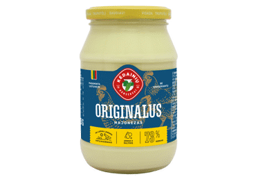 LIETUVIŠKAS ORIGINALUS majonezas su tryniais, 73 % rieb., 420 g