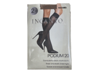 Moteriškos puskojinės INCANTO PODIUM 20, vienas dydis, 2 vnt.
