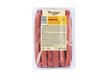 Karštai rūkytos dešrelės PORMET, I r., 350 g