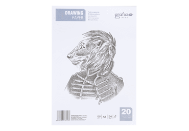 Piešimo sąsiuvinis, 20 lapų, A4, 120 gsm, 1 vnt. - 3