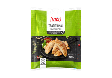 Šald. koldūnai su vištien., sūriu ir barav. VIČI TRADITIONAL, 400 g