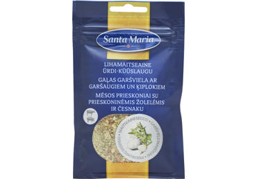 Mėsos prieskoniai SANTA MARIA su priesk. žolel. ir česnakais, 20 g