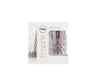 Stiklinė ILAJA Empire  350ml, 4vnt