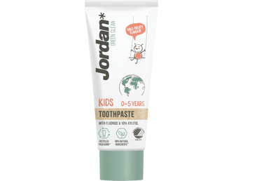 Vaikiška dantų pasta JORDAN GREEN CLEAN, 0-5 metų, 50 ml
