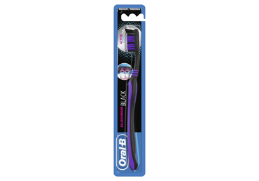 Dantų šepetėlis ORAL-B ALL ROUNDER BLACK, 1 vnt. Dantų šepetėlis ORAL-B ALL ROUNDER BLACK, 1 vnt.