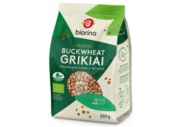 Grikiai BIORINA (ekologiški), 500 g