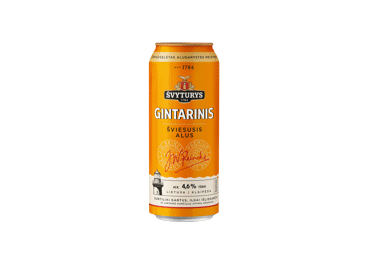 Alus ŠVYTURYS GINTARINIS 4,6%, 500 ml