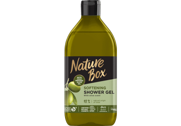 Dušo gelis NATURE BOX OLIVE, 385 ml