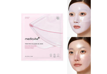 Veido kaukė MEDICUBE PDRN PINK COLLAGEN GEL, 28 g - 2