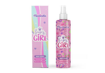 MARTINELIA kūno dulksna Super Girl, 210 ml