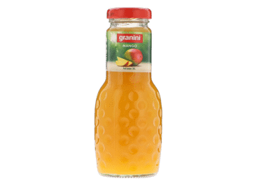 Mangų sulčių gėrimas GRANINI, 24 %, 250 ml, depozitinė tara, 250 ml