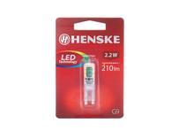 LED lemputė G9 2,2W 210lm HENSKE