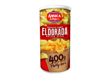 Bulvių traškučiai AMICA ELDORADO kibirėlyje, 400 g