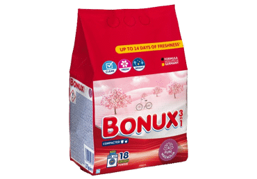 Skalbimo milteliai BONUX Magnolia 18sk., 1.17 kg, 1.17 kg