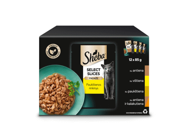 Kačių ėdalas su paukštiena SHEBA, 1.02 kg