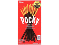 Lazdelės su šokolado skonio glaistu POCKY, 47 g