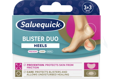 Pleistrai pūslėms SALVEQUICK Blister, 6 vnt.