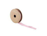 Dovanų pakavimo juostelė, rausva, 1,5X3